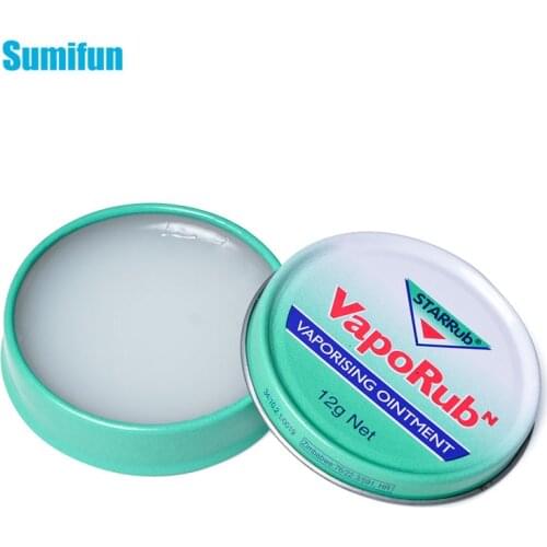 1pcs 12g Cool Ointment Refresh Mint Oil Muscle Rub Aches Cream Anti-itching Headache Nasal Pain Relief Tiger Balm Plaster P0061