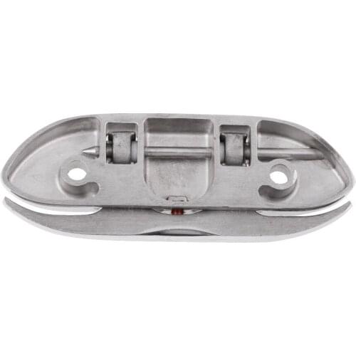 4 Pieces Premium 316 Stainless Steel Folding Cleat Dock Cleat Deck Cleat Anchor Cleat for Marine Boat 118mm/4.65