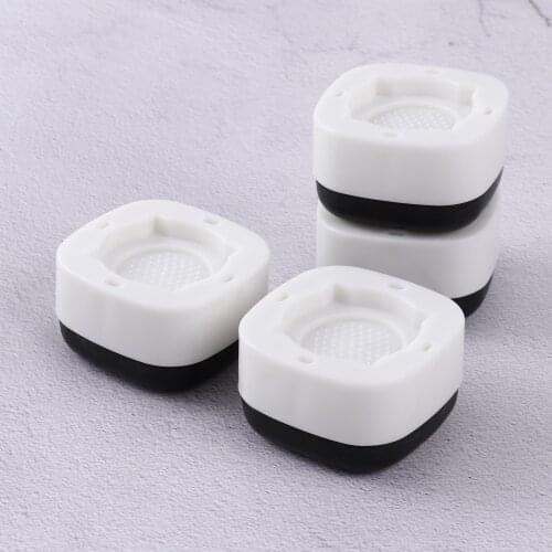 4Pcs Washing Machine Pads Anti Slip Silicone Feet Floor Protectors Fixed Heighten Appliances Legs Anti Vibration Furniture Mats