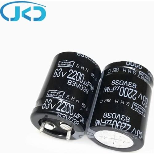 5pcs/Lot 2200UF 63V Japan NCC 22*30mm Low ESR Long Life 63V2200UF Aluminum Electrolytic Capacitor NIPPON CHEMI-CON