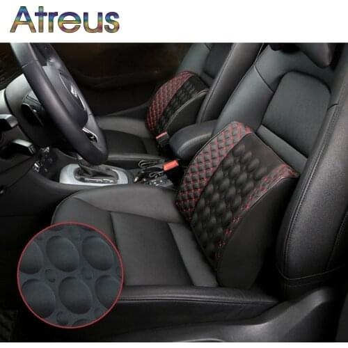 12V car seat massage lumbar support cushion for Audi A4 B6 B8 A5 VW Passat B5 B7 B9 Skoda Octavia A7 A5 YETI Renault Megane 2 3