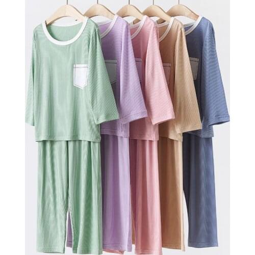 Childrens Baby Girls Pajamas Set Long Sleeve Long Pant Suit For Big Boys Pyjamas Kids Sleepwear Teens Clothing 7 8 9 10 12 13Y