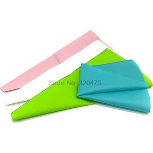 DHL 200set 8pcs/set Silicone Kitchen Accessories Icing Piping Cream Pastry Bag + 6 Stainless Steel Nozzle Set