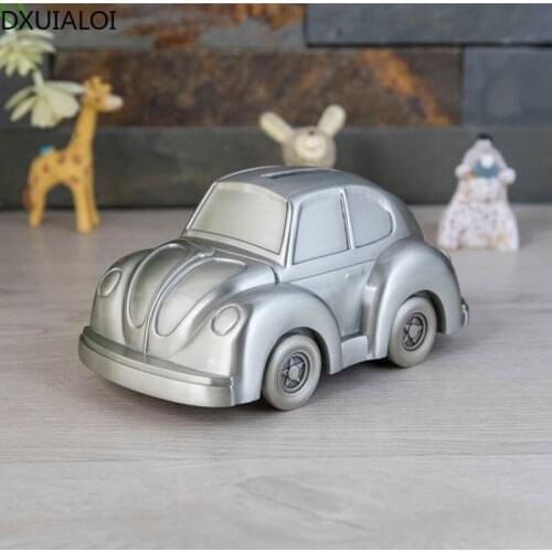 Home decoration European and American creative cartoon car piggy bank classic classic car craft piggy bank home decoration