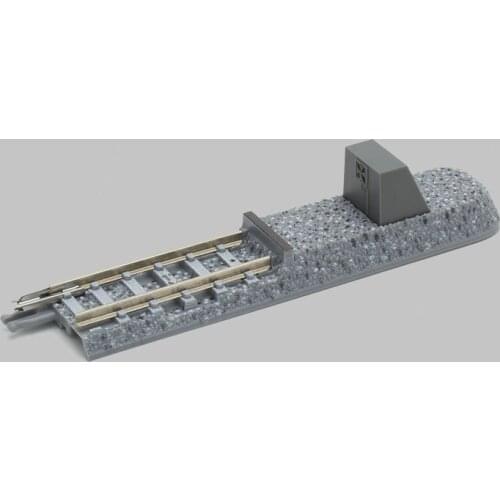 HOTSALE 1:160 N Scale Railway Lighted Concrete Pillow Road Block for N Scale Model Train