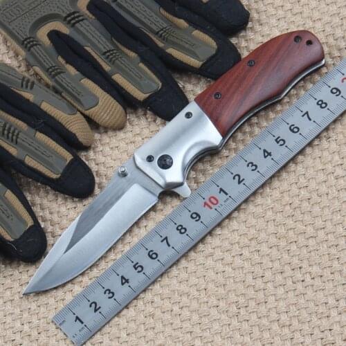 Brave Fighter DA51 Pocket Folding Knife 5Cr13Mov Stainless Steel Blade Knife Camping Hunting Tactical knives EDC Tools