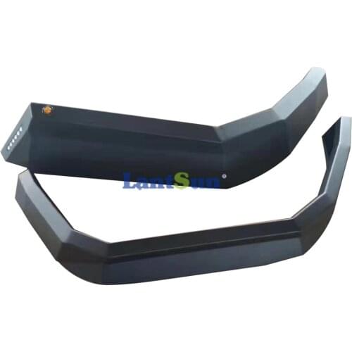 JL1125 Aluminum Alloy Fender Flare Kit 4 FlARES for Jeep For wrangler JL 2018+ fender flares wheel eyebrow