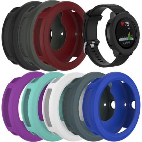 Soft Protector Cover Case For Garmin vivoactive 3/Element Soft Silicone Protective Frame Skin Shell Cover For Vivoactive3 Case