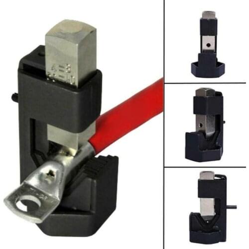 New Electrician Wire Terminal Battery Crimping Plier DIY Connect Spring Loaded Welding Lug Tool Auto Home Durable Cable Hammer