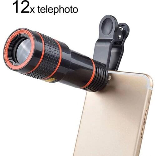Clip-on HD 18X 20X Zoom Mobile Phone Telescope Lens Telephoto For Universal Smartphone Telescope focus Len For iPhone Xiaomi