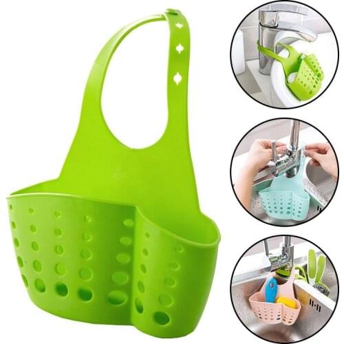 Sink Shelf Soap Sponge Drain Rack Bathroom Holder Kitchen Storage Suction Cup Kitchen Organizer Sink kitchen Accessories Wash