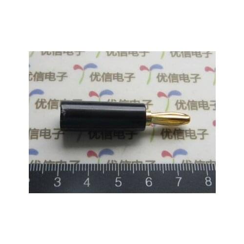 Gold-plated banana plug The audio plug Sound the plug test for 910 terminal red