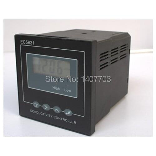 Big Size water treatment conductivity controller tester with 4-20mA output and high low value limited relay