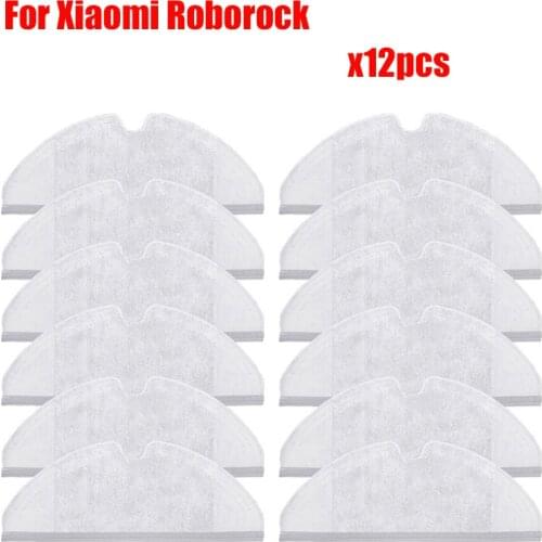 Dry Wet Mop Cloth Accessories For XiaoMi Roborock S5Max S50 S51 S55 S5 S6 S60 S6 Pure S6 MaxV Vacuum Cleaner Mop Clean Parts