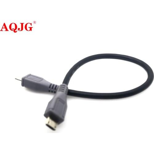 High Quality Micro USB Type B Male To Micro B Male 5 Pin Converter OTG Adapter Lead Data Cable 25cm/50cm/100cm