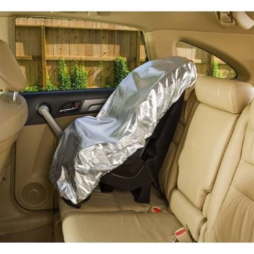 UV Protector Baby Carriage Sunshade Cover Universal Car Seat Sun Shade Cover Auto Dust-proof Infant Child Seat Film