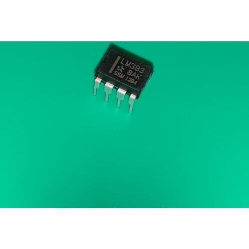 10pcs/lot LM393P 393 DIP-8 IC DUAL DIFF COMP 8-DIP LM393 P