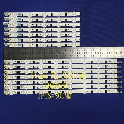 14 Pieces/lot UA39F5088AR UA39F5008AR LED strip for SAMSUNG 2013SVS39F L 8 R 5 REV1.9 130212 D2GE-390SCA-R3 D2GE-390SCB-R3