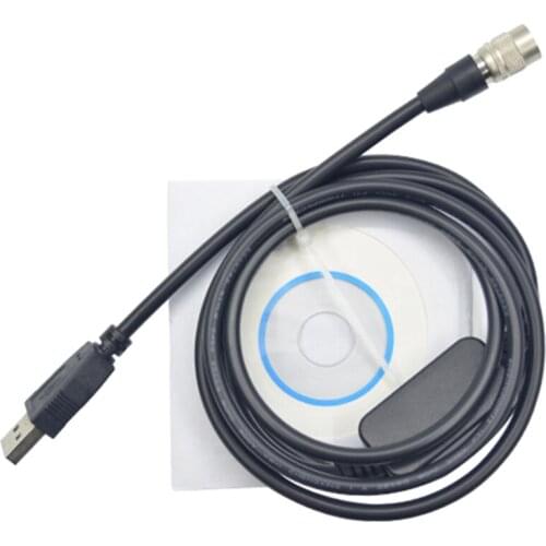 ABSF USB Data Download Cable Compatible with Wind8 / Win7 / Winxp For Topcon Sokkia Gowin South Total Stations