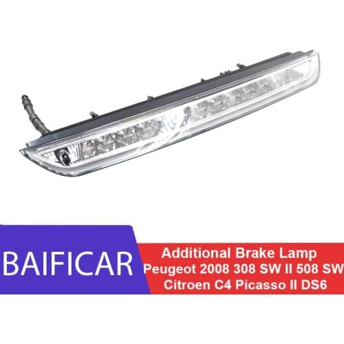Baificar Brand Led High Level Third Additional Brake Lights 6351LX For Peugeot 2008 308 SW II 508 SW Citroen C4 Picasso II DS6
