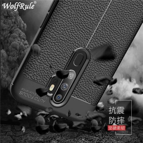 Case For OPPO A5 2020 Phone Cover Shockproof Luxury Leather Soft TPU Case For OPPO A9 2020 Case For OPPO A11X Fundas 6.5"