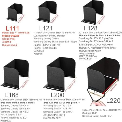 Mavic Air 2 Remote Controller Smartphone Holder with Sunhood Adjustable Angle for DJI Mavic Mini Pro Air Spark Mavic 2 Sunshade