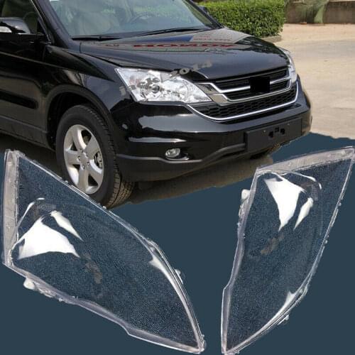 For Honda CRV CR-V 2007 2008 2009 2010 2011 Car Front R+ L Side Headlight Lens Replace Cover