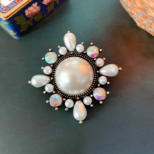 KEQIU Vintage Brooches For Clothes