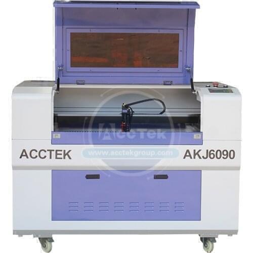 China Acctek AKJ6090 machine metal laser / 6090 laser metal cutting machine