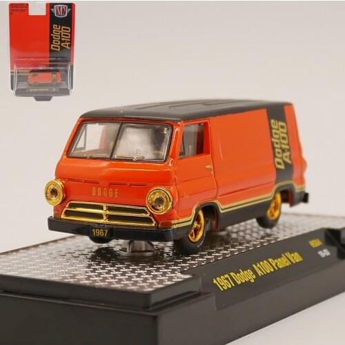 M2 1:64 Metal toy car diecast car model 1967 Dodge A100 Panel Van
