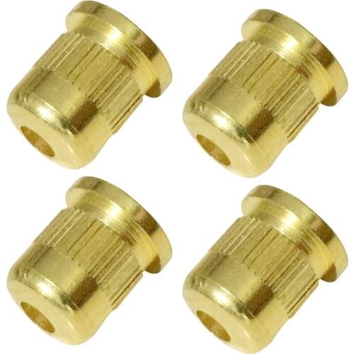 4 Pieces of Pack String Ferrules for Electric Bass for Hobbyists