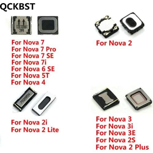 New Earpiece Speaker For Huawei Nova 7i 7 6 SE Pro 5T 4 3i 3e 3 2S 2i 2 Plus Lite Ear Speaker Sound Receiver Replacement Parts
