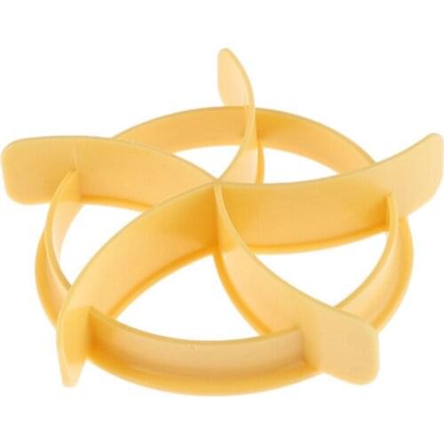 Plastic Press Bread Rolls Mold Fan Shaped Dough Cookie Pastry Cutter Cake Biscuit Stamp Mould Baking Accessories Kitchen Tools