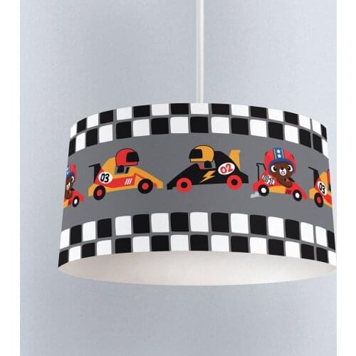 Lamp For Kids Bedrooms Light Chandelier for Living Room Childrens Room Formula1 Gray Road Model 003