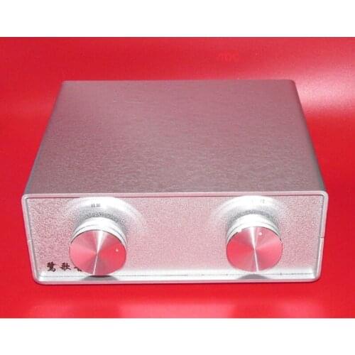 High-precision 4 × 23 gear, 3 balanced signal input selection 1 balanced output passive front stage, signal selector