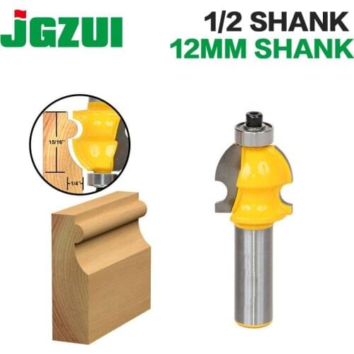 1PC Architectural Molding Router Bit - 1/2" Shank Line knife Woodworking cutter Tenon Cutter for Woodworking Tools RCT