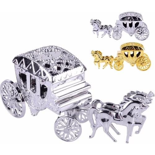 1pc Carriage Sweet Candy Box Case Chocolate Gift Birthday Wedding Party Decoration