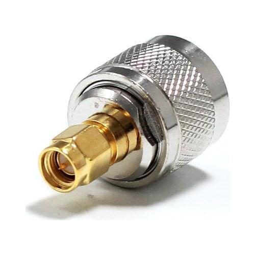10pc N male plug switch SMA male plug RF Coax Adapter convertor Straight Nickelplated NEW wholesale