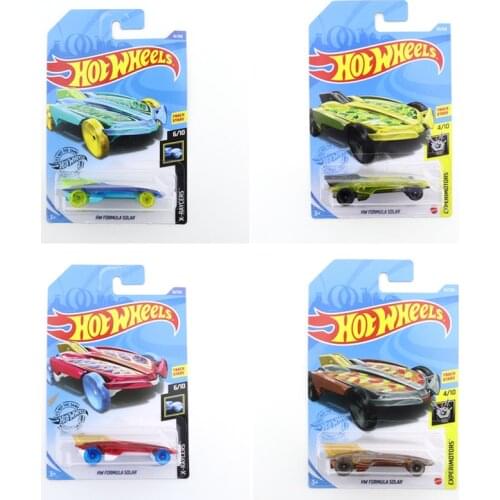 2020-16 2021-35 HW FORMULA SOLAR Original Hot Wheels Mini Alloy Coupe 1/64 Metal Diecast Model Car Kids Toys Gift