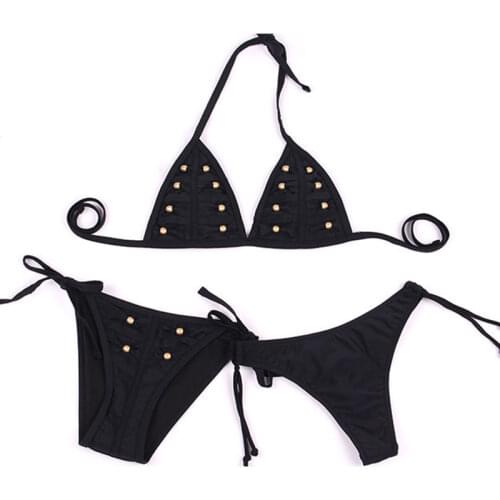 Andzhelika Gold Swimwear