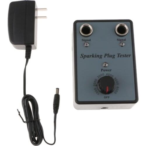 Car Spark Plug Tester Plug Diagnostic Adjustable Dual Hole Ignition Detector