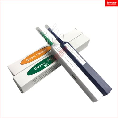 LC/SC/FC/ST One Touch Cleaning Tool 1.25mm and 2.5mm Cleaning Pen 800 Cleaning Fiber Optic Cleaner