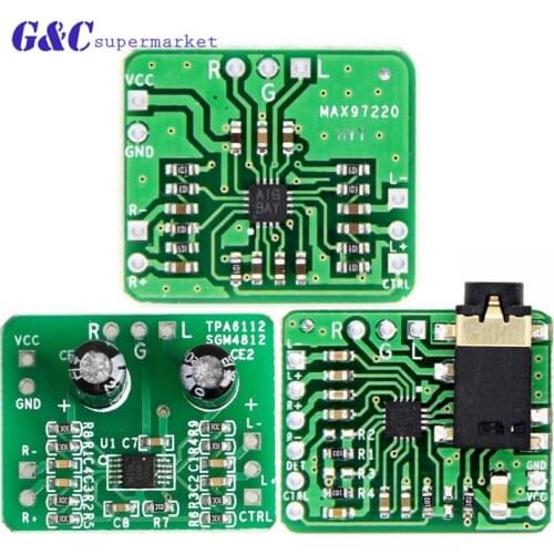 SGM4812 TPA6132 MAX97220 Amplifier Differential Balanced HIFI Module