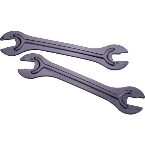 IceToolz 0502 Bicycle Hub Cone Wrench Spanner Set 2 Pieces 13,14,15,16mm Sk5 Steel Bicycle Repair Tools Bike Shop Tools