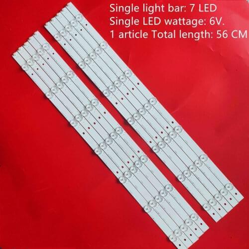 Original LED backlight Array 55 Hisense H55m3300 55H8C 55K3300UW HD550DU-B52S1 Hise nse 55 HD550DU B52 10X7 3030C V0