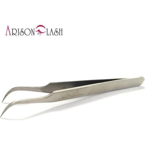 VETUS Stainless Steel Eyebrow Tweezer False Eyelash Extension Tools Auxiliary Repair Hyperfine High Precision Anti Acid Tweezers