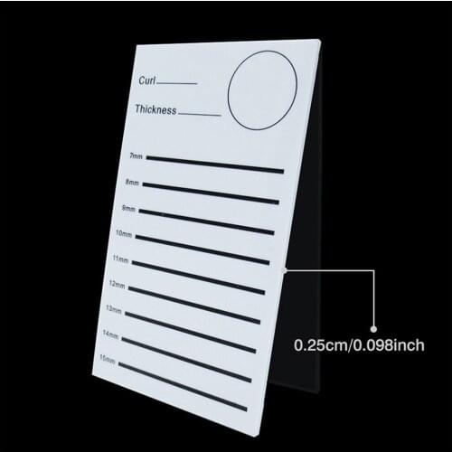 Pro Eyelashes Extension Palette / Lashes Handy Board Handheld Tray