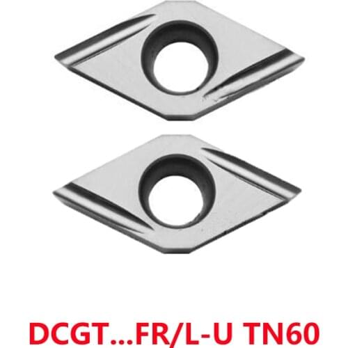 Carbide Inserts DCGT070202FL-U DCGT11T302FR-U TN60 DCGT070202 DCGT11T302 DCGT Lathe Cutter Grooving CNC Tool