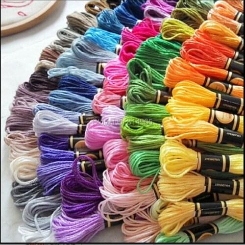 Choose Any Colors Embroidery Floss Thread Yarn / 894 Pieces / Fast Shipping