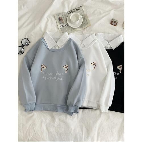 WAVMIT Women's Sweatshirts With Inscriptions